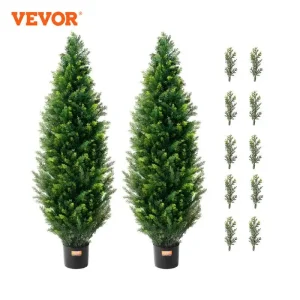 Artificial Pine Cypress Trees Greenery Set